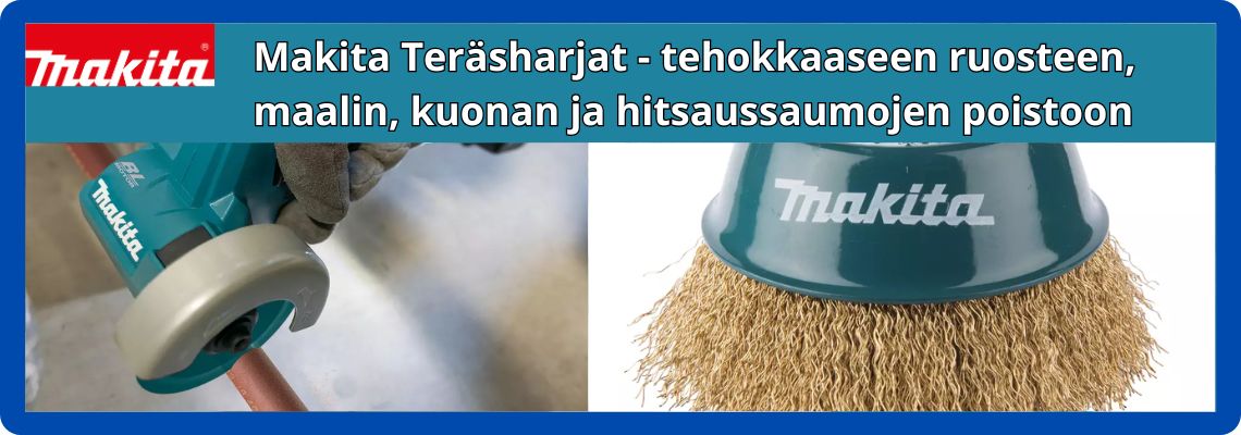 Makita Teräsharjat